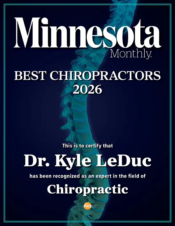 Best Chiropractors 2026 award badge