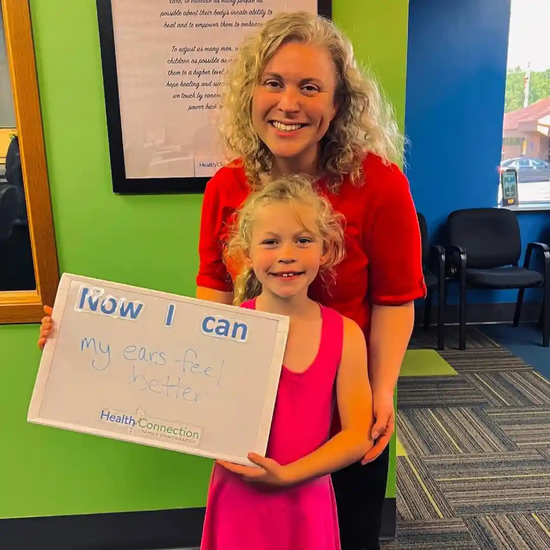 Happy chiropractic patient smiling
